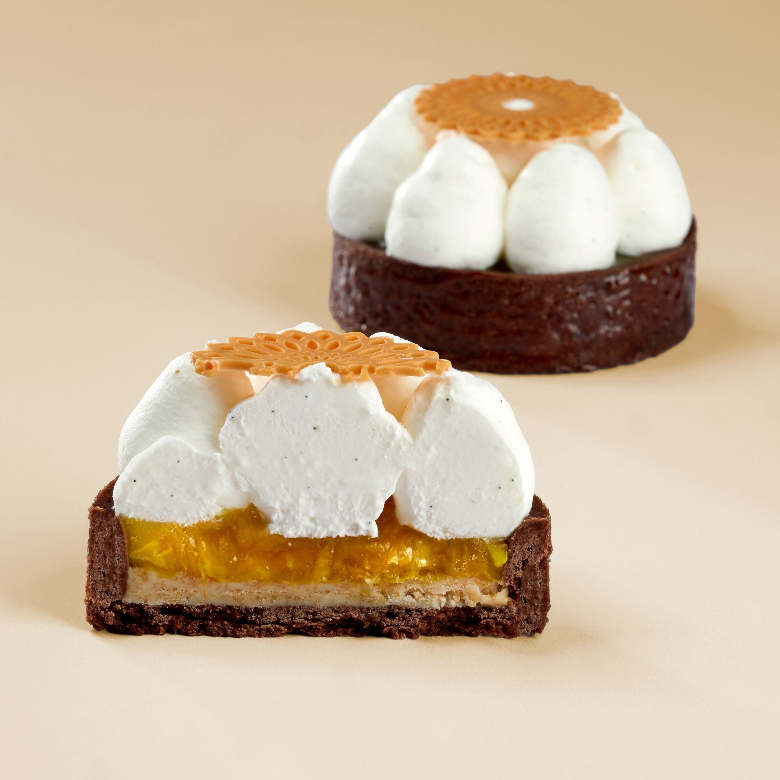Tartelletta cioccolato bianco e agrumi 